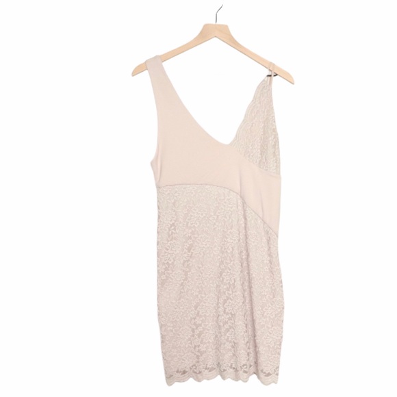 Free People Dresses & Skirts - Free People Nude Lace Dress L NWT
